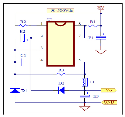 220v轉(zhuǎn)12v-220v轉(zhuǎn)5v電路圖-高耐壓IC，電源模塊